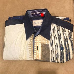 Robert graham button down long sleeve shirt.